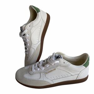 EUC Sam Edelman Kallen White/Green Sneakers Sz. 9.5